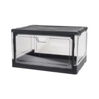 ราคา กล่องรองเท้า STACKO LITE 38X28X22 ซม. สีดำ/ใส (1289257)