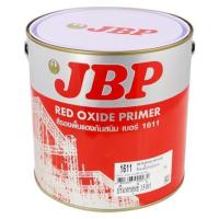 ราคา สีรองพื้นโลหะกันสนิม JBP RED OXIDE 1611 1 แกลลอน สีเเดง (1054186)