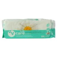 ราคา ผ้าเช็ดทำความสะอาด V CARE X LARGE บรรจุ 55 แผ่น (1099652)