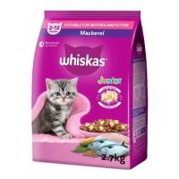 ราคา อาหารแมว WHISKAS JUNIOR POCKET รสปลาทูและนม 2.7 กก. (1201952)