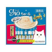 ราคา ขนมแมวเลีย CIAO-CHURU TUNA BONITO แพ็ก 20 ชิ้น (1203988)