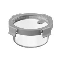 ราคา กล่องอาหารกลม OCEAN GLASS REGO BOX 0.4 ลิตร สีเทา/ใส (1231442)