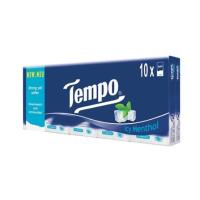 ราคา กระดาษเช็ดหน้า TEMPO MINIPACK ICY MENTHOL (แพ็ก 10 ชิ้น) (1275285)