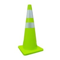 ราคา กรวยจราจร PVC RIGHT 70 ซม. สีเขียว (1277710)