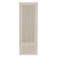 ราคา ประตูห้องน้ำ UPVC เจาะลูกบิด AZLE PZL05 70x200 ซม. สี WHITE GRAY (1285459)