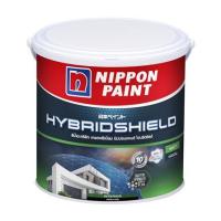 ราคา สีน้ำทาภายใน ชนิดด้าน NIPPON PAINT HYBRIDSHIELD BASE A สีขาว 1 แกลลอน (1296105)