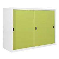 ราคา ตู้บานเลื่อนทึบ KIOSK KOD-4 4 ฟุต สีเขียว (1146982)