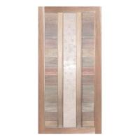 ราคา ประตูไม้แดงมาเลย์ N999 ELDER1 100X200 ซม. สีธรรมชาติ (1158265)