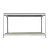 ราคา ชั้นวางของโล่ง 2 ชั้น FURDINI BASIO 81 ซม. สีขาว/ไม้ (1294710)