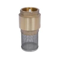 ราคา ฟุตวาล์วสปริง (ตะแกรงถอดได้) ANA 1 1/2 นิ้ว สีทอง (1135377)