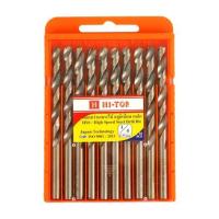 ราคา ดอกสว่าน HI-TOP HSS 1/4 6.4 มม. แพ็ก 10 ชิ้น (1196927)