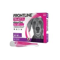 ราคา ยาหยอดกำจัดเห็บหมัดสุนัข น้ำหนัก 20-40 กก. FRONTLINE TRI-ACT ไซซ์ L (1210749)