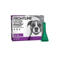 ราคา ยาหยอดกำจัดเห็บหมัดสุนัข น้ำหนัก 20-40 กก. FRONTLINE PLUS ไซซ์ L (1210821)
