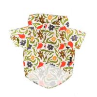 ราคา เสื้อเชิ้ตฮาวายสัตว์เลี้ยง CLAWSET BKK ลายดอกไม้ เบอร์ 12 สีครีม (1239574)