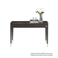 ราคา โต๊ะทำงาน SB FURNITURE MIC 19122213 120 ซม. สีไม้เข้ม (1250201)