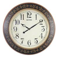 ราคา นาฬิกาแขวนไม้ RHYTHM CMG292NR06 23.5 นิ้ว สีน้ำตาล (1263190)