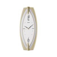 ราคา นาฬิกาแขวน SEIKO CLOCKS QXA342T 17.9X7.3 นิ้ว สีทอง (1283519)