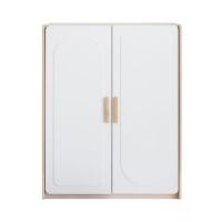 ราคา ตู้เสื้อผ้าเด็ก 2 บานเปิด OYAKOO LUNA 83 ซม. สีขาว/ลายไม้ (1283982)