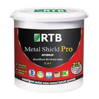 ราคา สีรองพื้นและสีทาทับหน้าเหล็ก ชนิดกึ่งเงา RTB METAL SHIELD PRO HYBRID 2 IN 1 สีครีม 1 แกลลอน (1061249)