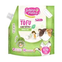 ราคา ทรายแมวเต้าหู้ SUKINA PETTO TOFU LITTER กลิ่นชาเขียว 7 ลิตร (1210811)