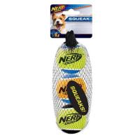 ราคา ของเล่นสุนัขเทนนิสมีเสียง NERF แพ็ก 3 ลูก (1211673)