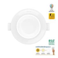 ราคา ดาวน์ไลท์ LED LAMPTAN SWOP 3.7 นิ้ว 9 วัตต์ DAYLIGHT/COOL WHITE/WARM WHITE สีขาว (1259447)