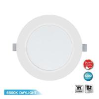 ราคา ดาวน์ไลท์ LED SHINING OSAKA 6 นิ้ว 15 วัตต์ DAYLIGHT สีขาว (1264790)
