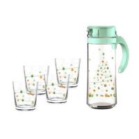 ราคา ชุดแก้วน้ำ 300 มล. และเหยือก 1.265 ลิตร OCEAN GLASS GINGERBREAD (1303140)