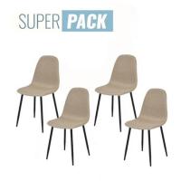 ราคา เก้าอี้ทานข้าว SB FURNITURE LALADA 59062945 สีน้ำตาล (ชุด 4 ตัว) (1303250)