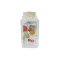 ราคา ขวดน้ำทรงเหลี่ยมลายริ้วฝาดึงPET PIONEER 1.63 ลิตร สีขาว (211926)