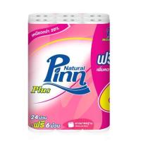 ราคา กระดาษชำระ PINN REGULAR แพ็ค 24+6 (1159120)