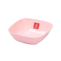 ราคา ชามเมลามีนเหลี่ยม 4.5 นิ้ว SUPERWARE PINK BOWL (1167320)