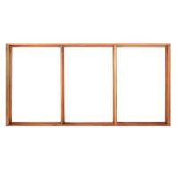 ราคา วงกบหน้าต่างไม้แดงมาเลย์ N888 3 ช่อง มีแกน 180X100 ซม. สีธรรมชาติ (1181872)