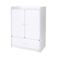 ราคา ตู้เสื้อผ้าสำหรับเด็ก 2 บานเปิด OYAKOO CARTER สีขาว/ฟ้า (1255571)