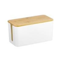 ราคา กล่องเก็บสายไฟ STACKO 23.7x11.5x12.5 ซม. สีขาว (1235153)