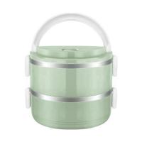 ราคา ปิ่นโตสเตนเลส 2 ชั้น HANSEN สีเขียว (1224709)