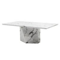 ราคา โต๊ะทานข้าว SB FURNITURE ACTORY 19152505 210 ซม. สีขาว (1299703)