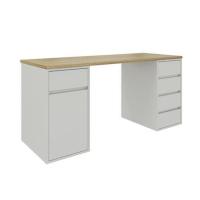 ราคา โต๊ะอเนกประสงค์ SB FURNITURE EXTRIO 140 ซม. สีเทา (1300523)