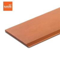 ราคา ไม้เชิงชาย ลบมุม ตราเพชร 1.6x15x300 ซม. สีรองพื้นสักทอง (1198926)
