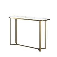 ราคา โต๊ะคอนโซล SB FURNITURE NALIA 19244476 120 ซม. สีขาว/ทอง (1306477)