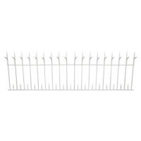 ราคา รั้วเหล็กสำเร็จรูป SPIKE 1002 0.6X2 ม. สีขาว (1206960)