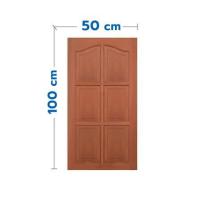 ราคา หน้าต่างไม้เนื้อแข็ง VK VK352 6 ฟัก (ปีกนก) 50x100 ซม. สีธรรมชาติ (1306702)