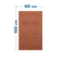 ราคา หน้าต่างไม้เนื้อแข็ง VK VK352 6 ฟัก (ปีกนก) 60x100 ซม. สีธรรมชาติ (1306711)