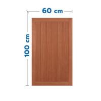 ราคา หน้าต่างไม้เนื้อแข็ง VK VK334 สายฝน 60x100 ซม. สีธรรมชาติ (1306751)