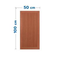 ราคา หน้าต่างไม้เนื้อแข็ง VK VK334 สายฝน 50x100 ซม. สีธรรมชาติ (1306779)