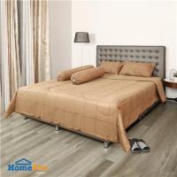 ราคา ชุดผ้าปูที่นอน 6 ฟุต 6 ชิ้น HOME LIVING STYLE KANA สีน้ำตาล (1206410)