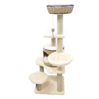 ราคา คอนโดแมว KANIMAL THE BASKET TREE ไซซ์ XL สีครีม (1212275)