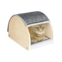 ราคา ที่ลับเล็บและที่นอนสำหรับแมว PRIMS 44x30x30 ซม. สีเทา (1239980)