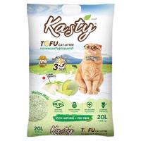 ราคา ทรายแมวเต้าหู้ KASTY TOFU CAT LITTER กลิ่นนมเมล่อน 20 ลิตร (1241101)