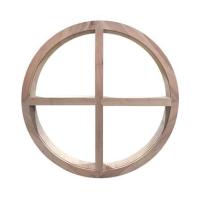 ราคา วงกบหน้าต่างโค้ง ไม้เนื้อแข็ง N999 MM04 80x80 ซม. สีธรรมชาติ (1267235)